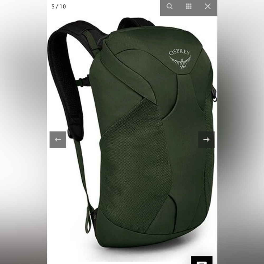 OSPREY Forest Green Men's Backpack